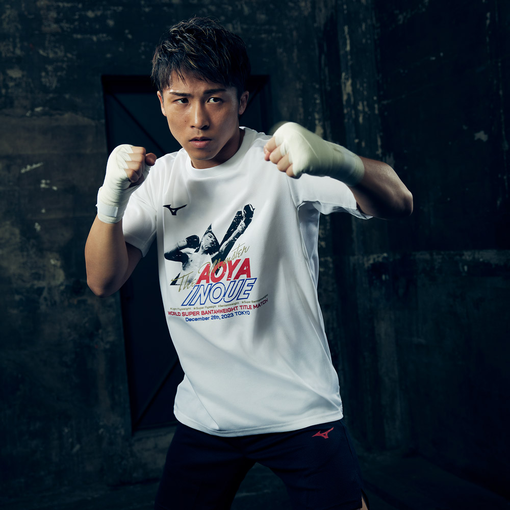 12.26東京 井上尚弥限定Tシャツ|32JAAX50|ウエア|ボクシング|ミズノ