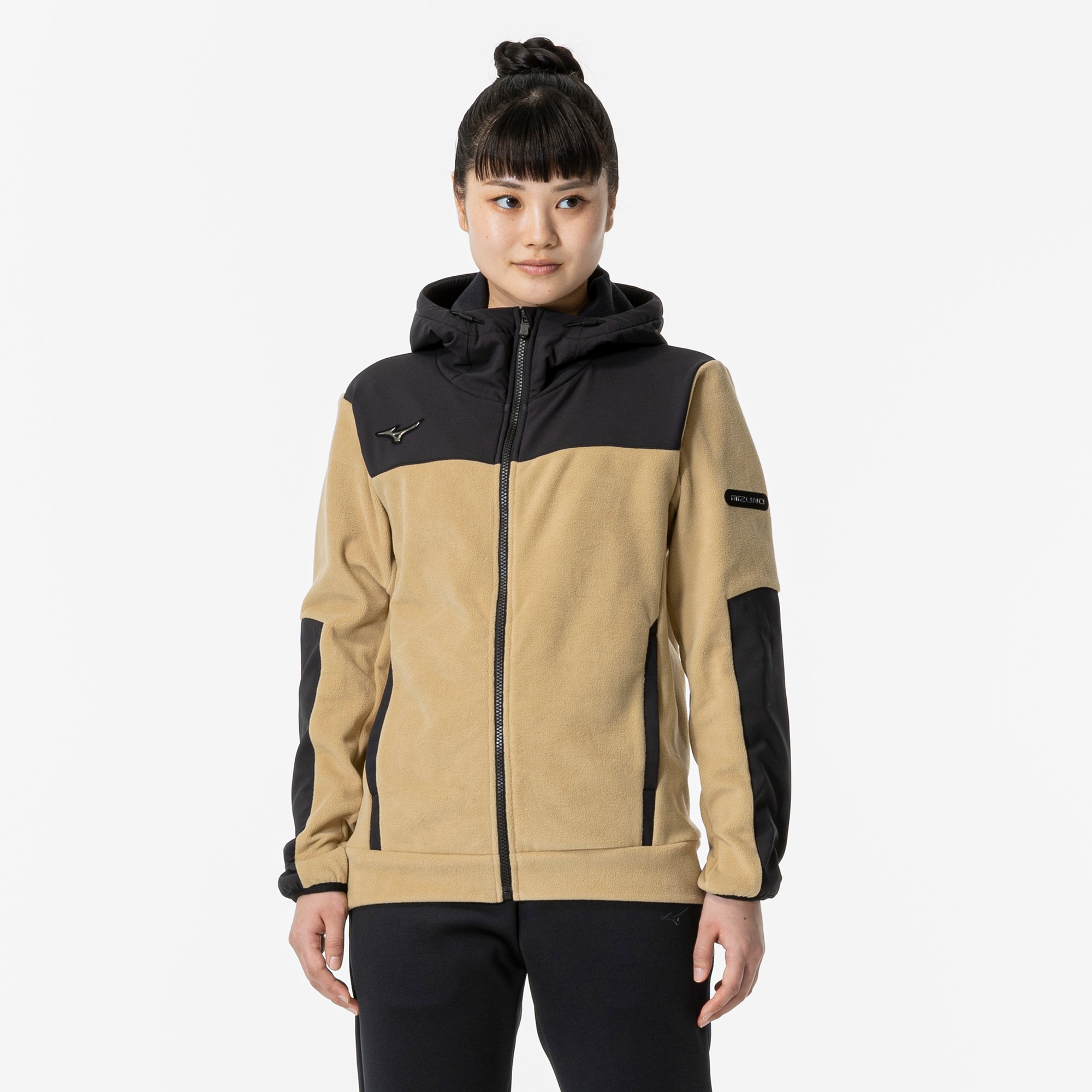 ミズノハイブリッドフリースジャケット|32MCA558|ミズノトレーニング