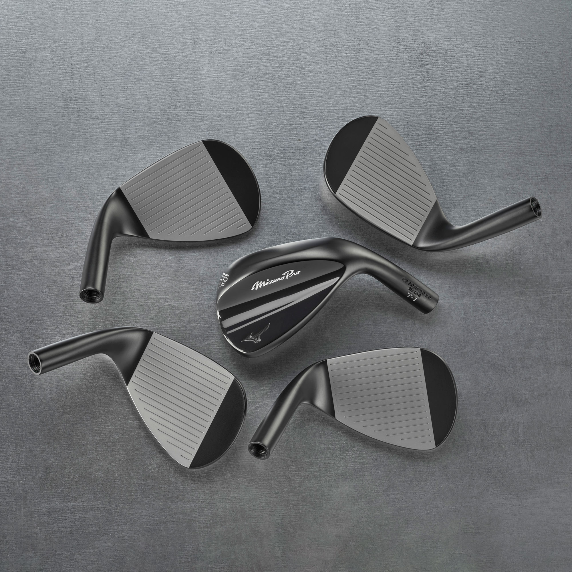 Mizuno Pro T-1 ウエッジ(ブラックIP仕上げ)(Dynamic Gold HT スチール