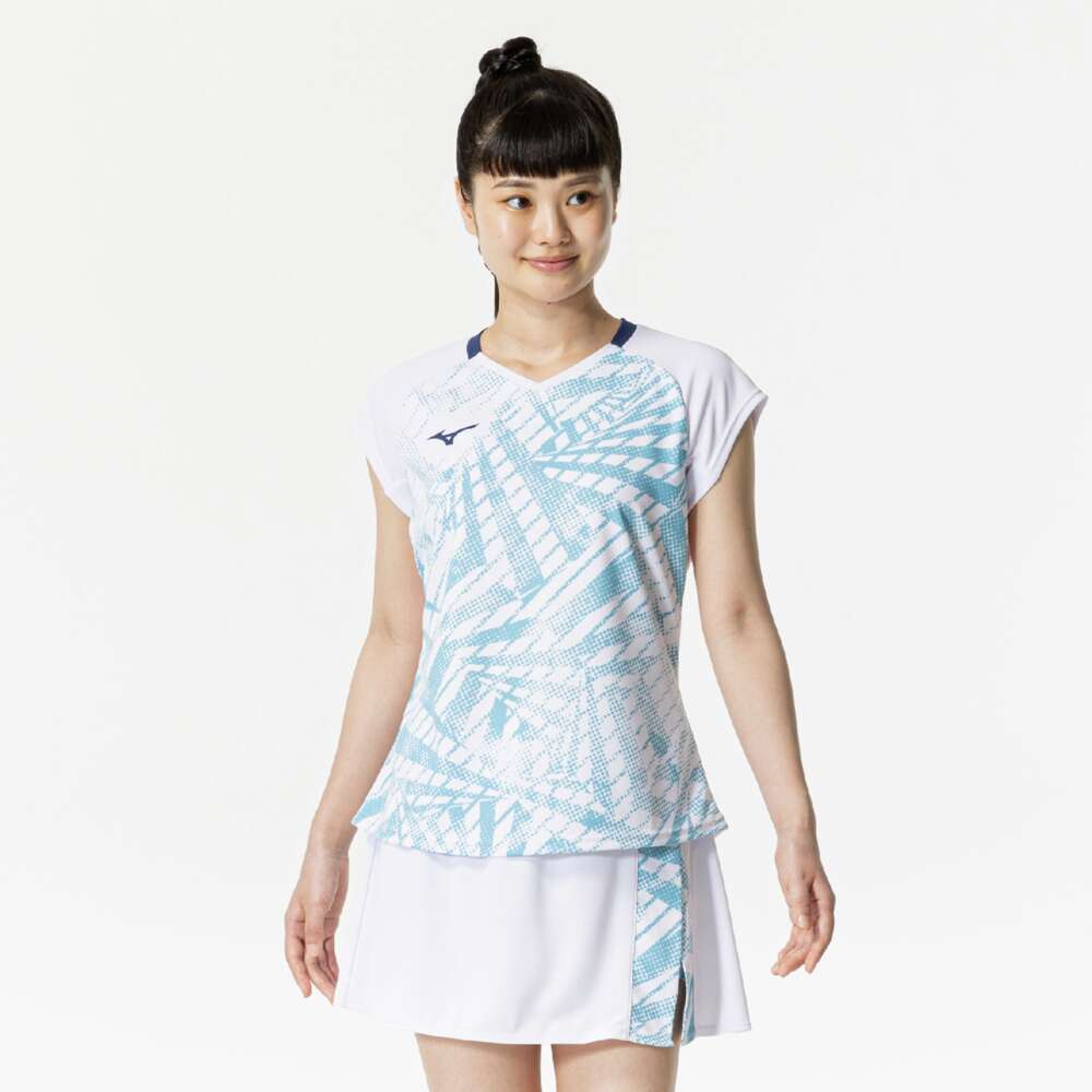 ゲームシャツ(ラケットスポーツ)|62JAB701|ウエア|テニス|ミズノ公式