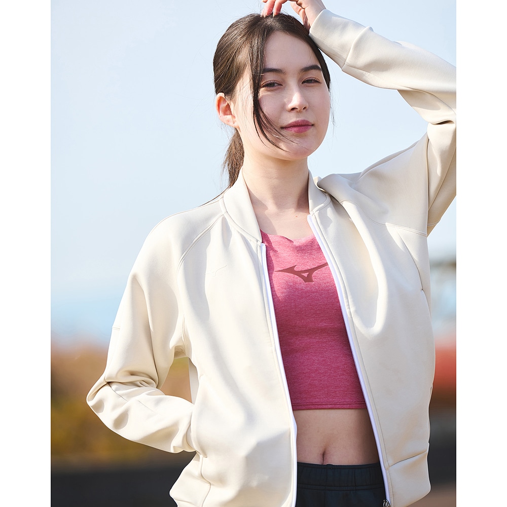 ストレッチスウェットトラックジャケット|32MCC335|ミズノトレーニング