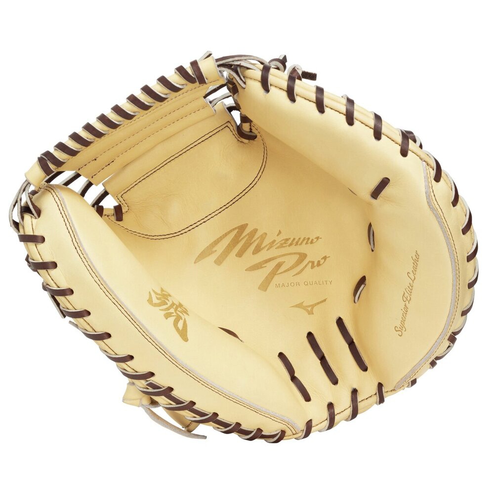 軟式用【ミズノプロ】號SAKEBI【捕手用／M-R型】|1AJCR34010|グラブ