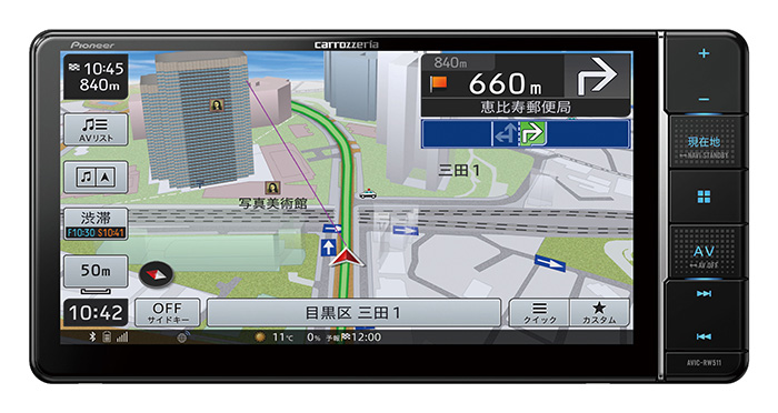 AVIC-RW511 商品概要 | 楽ナビ | カーナビ | パイオニア株式会社
