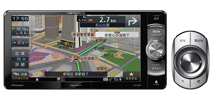 AVIC-RW09 商品概要 | 楽ナビ | カーナビ | パイオニア株式会社