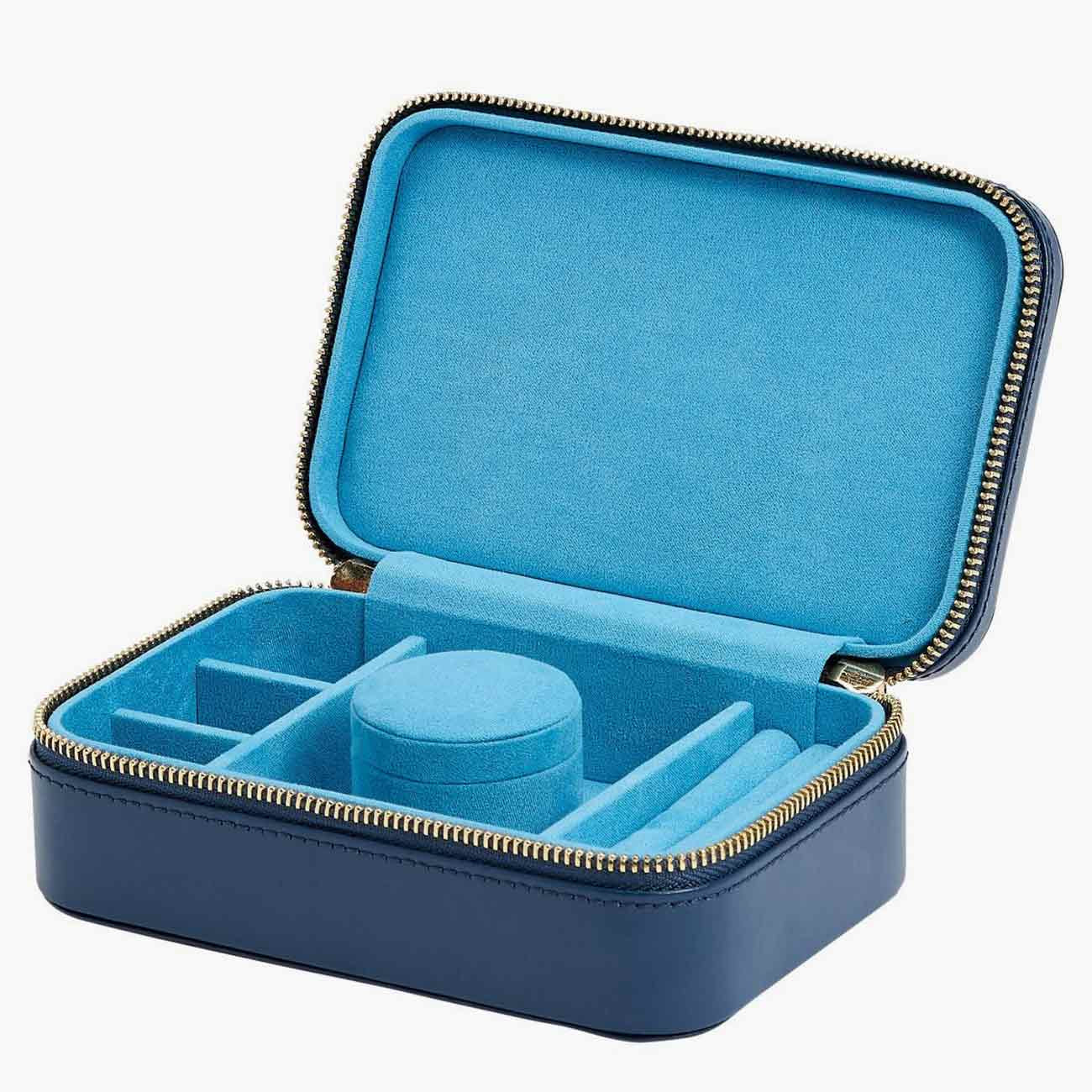 WOLF Sophia Travel Zip Case in Indigo, 392217 – J.R.DUNN