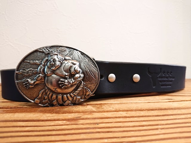 JUN COMPANYオリジナルデザイントップバックル 【横綱と富士山】 JC