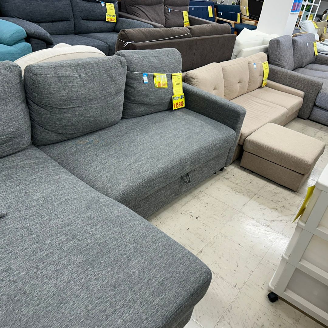 大型ソファ多数ございます!【リユースのサカイ柏店】 - [公式