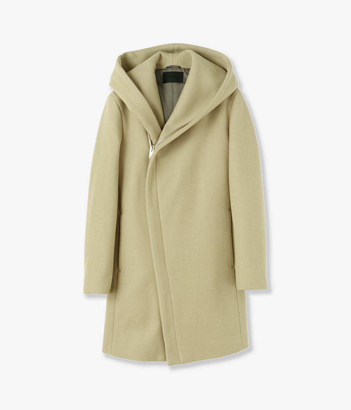 WRAP COAT -WOOL MELTON- | junhashimoto（ジュンハシモト）Official