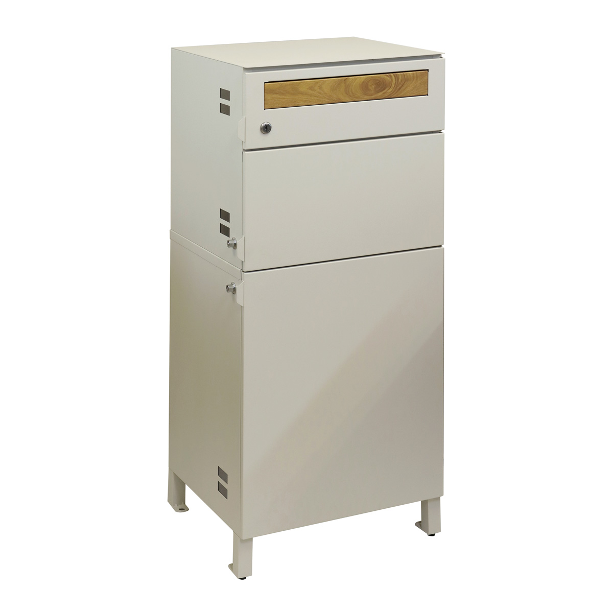 郵便ポスト 付き 宅配ボックス ナギ（Nagi）宅配 2段タイプ