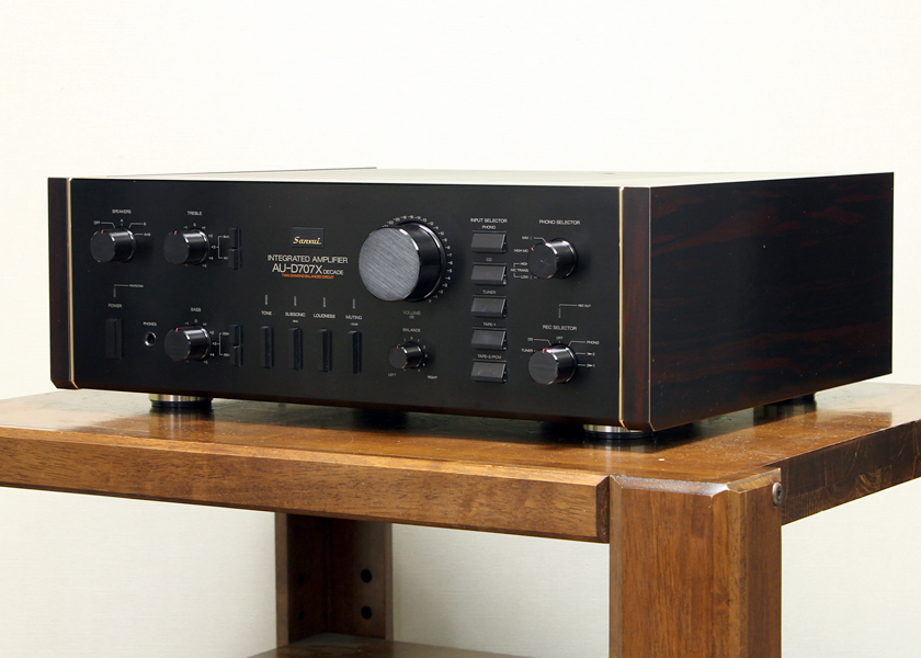 SANSUI AU-D707X DECADE プリメインアンプ - 中古オーディオの販売や