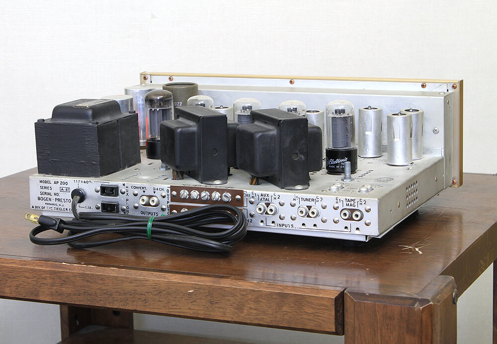 BOGEN ボーゲン AP200 管球式 プリメインアンプ - 中古オーディオの