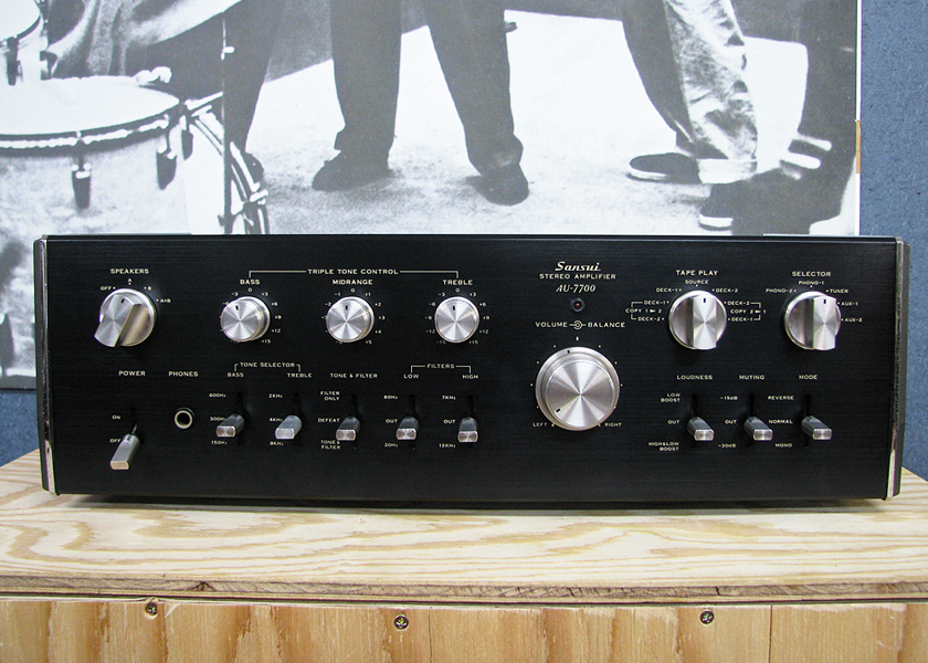 SANSUI(サンスイ) AU-7700 プリメインアンプ - 中古オーディオの販売や