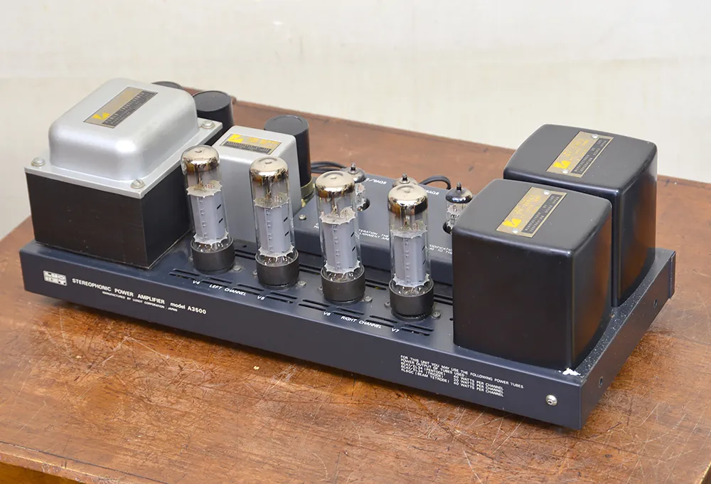 luxman luxkit A3500 EL34プッシュプルアンプ 真空管アンプ luxman