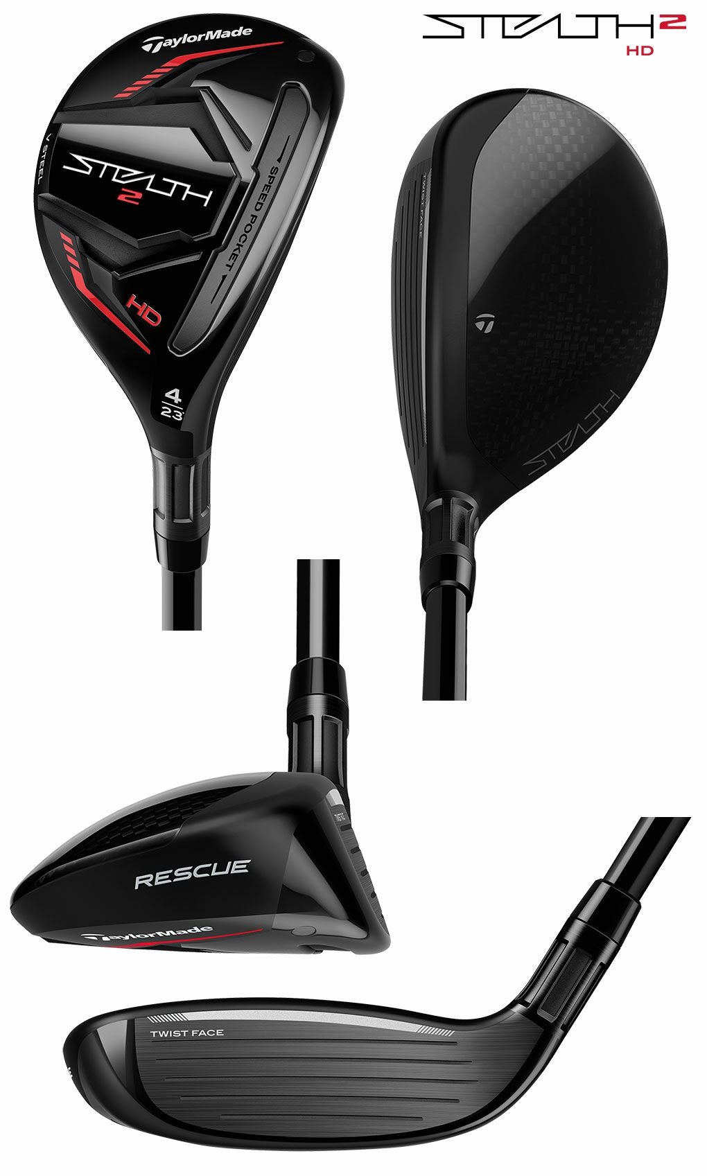 テーラーメイド STEALTH2 HD ステルス2 HD レスキュー ユーティリティ