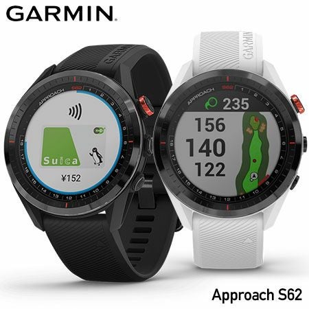 毎日発送】ガーミン GARMIN Approach S62 ゴルフナビ 腕時計型 2022年