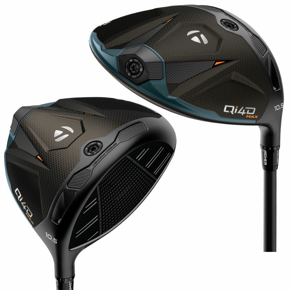 テーラーメイド Qi4D MAX DRIVER ドライバー メンズ 右用 REAX HR50