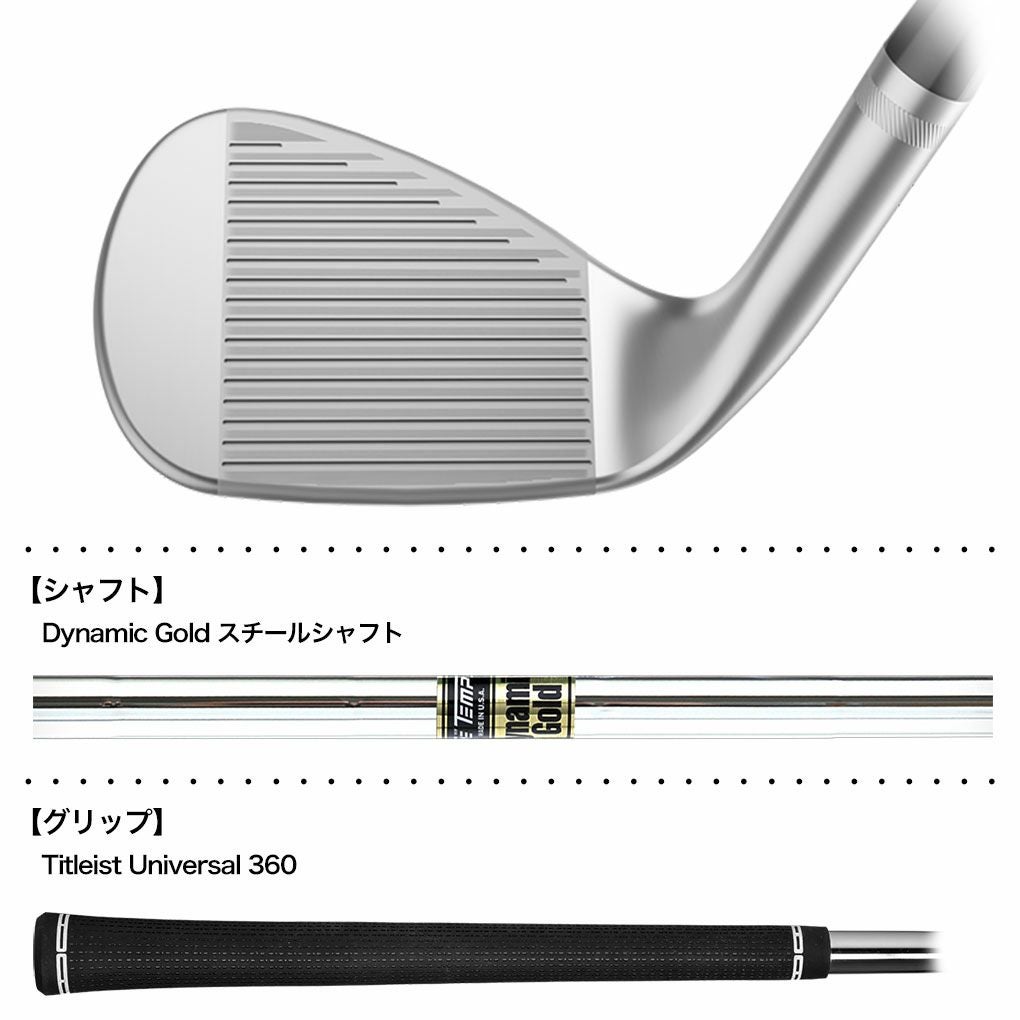 タイトリスト VOKEY SM10 RAW ノーメッキ ウェッジ メンズ 右用