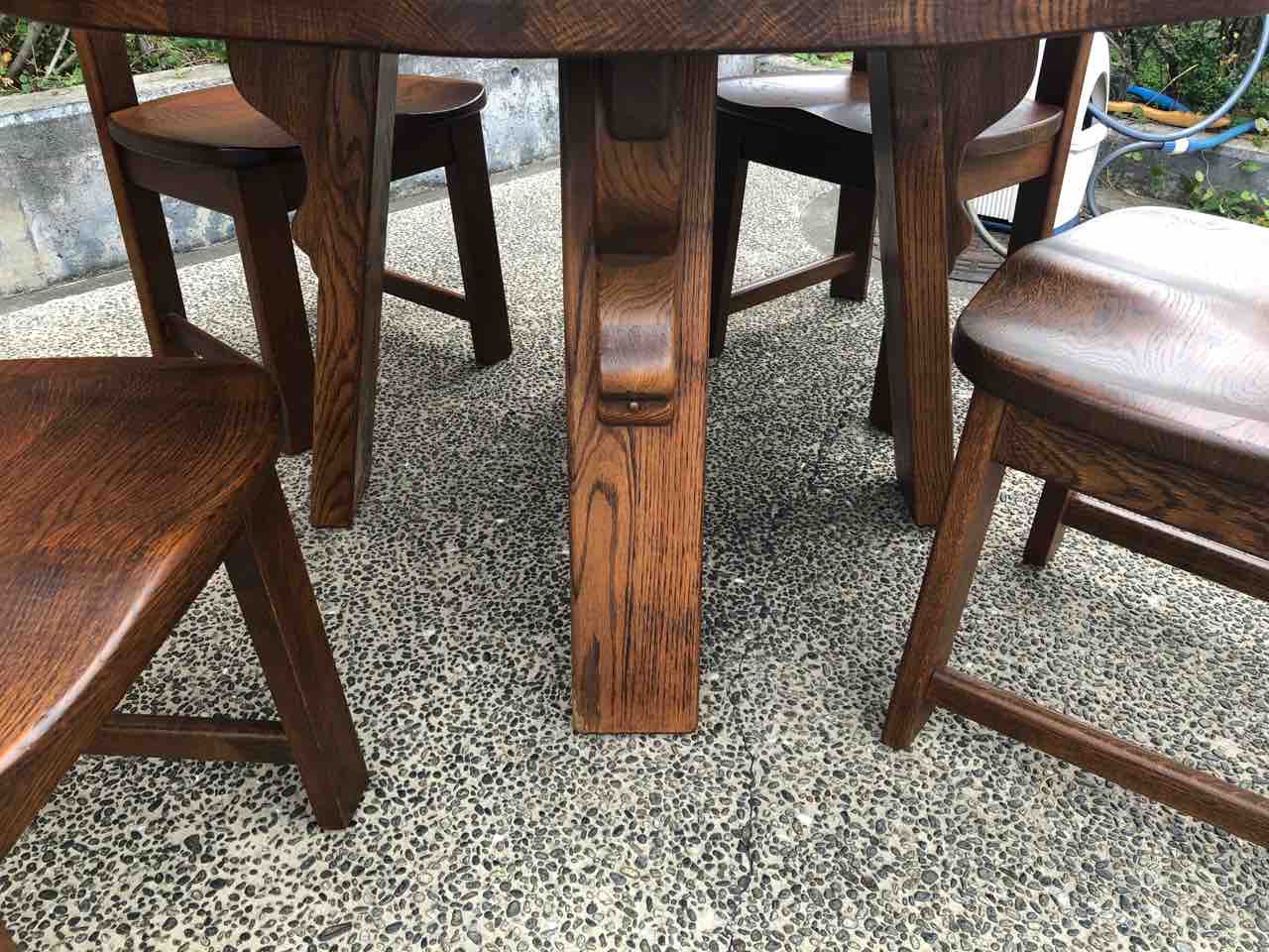 オランダのダイニングセットの復元 | 住賓館オフィシャル | 世界の名品