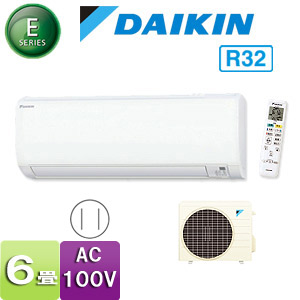 S22WTES-W｜ダイキン【台数限定】【SALE】ルームエアコン[Eシリーズ][100V]