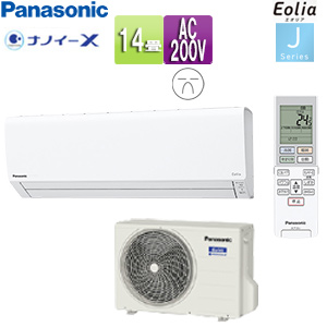 CS-401DJ2-W+CU401DJ2｜パナソニック○ルームエアコン[Jシリーズ][200V]