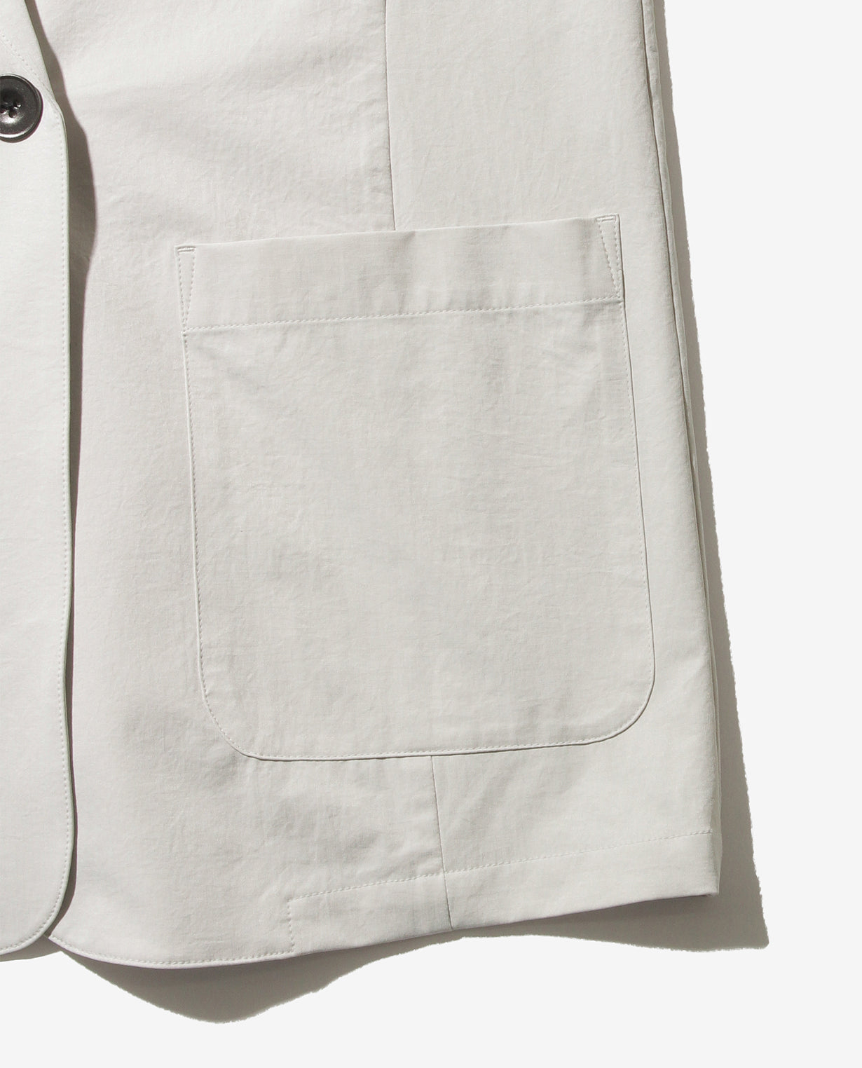 0001_L ヴィンテージストレッチ テーラードジャケット (ストーングレー