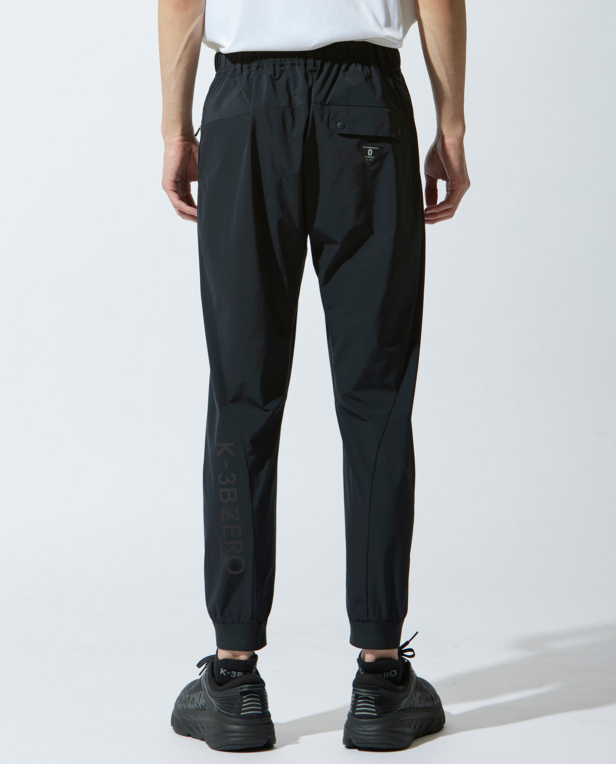0_144_RG アクティブジョガーパンツ (ブラック×ブラック) – K-3B