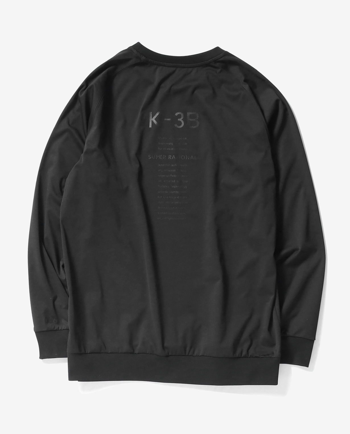 036_YG_E 長袖グラフィックTシャツ (ブラック) – K-3B OFFICIAL SITE