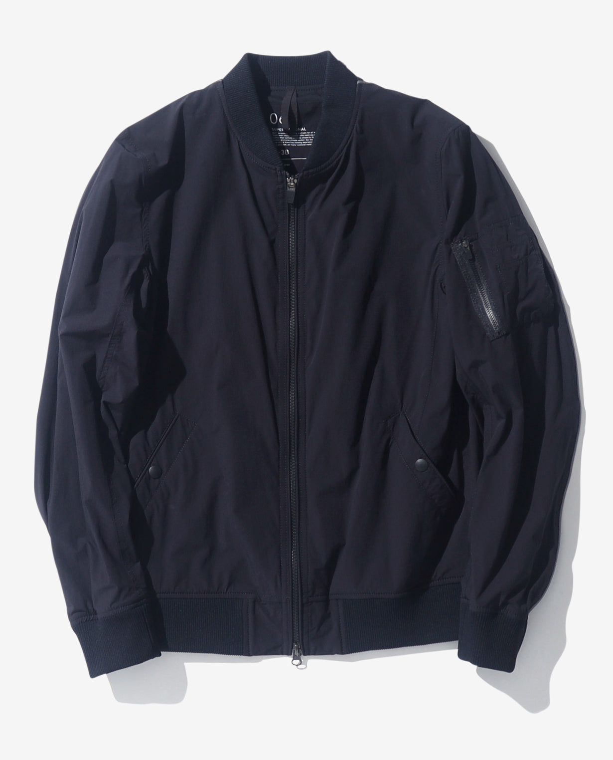 061_A 4WAYストレッチ MA-1 フライトジャケット (ブラック) – K-3B