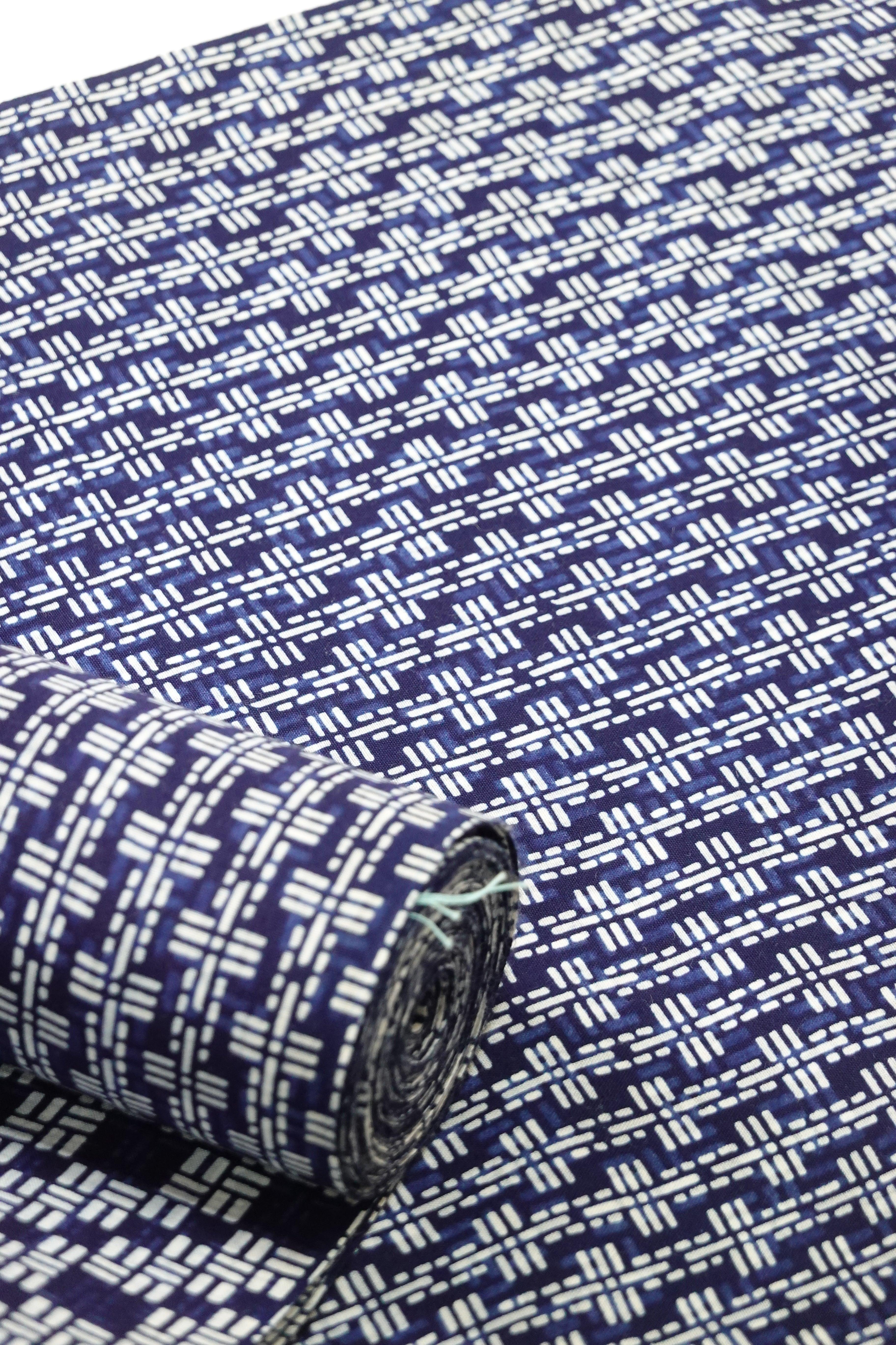 竺仙】両面染 浴衣地【籠染め】 – きものKUREHA