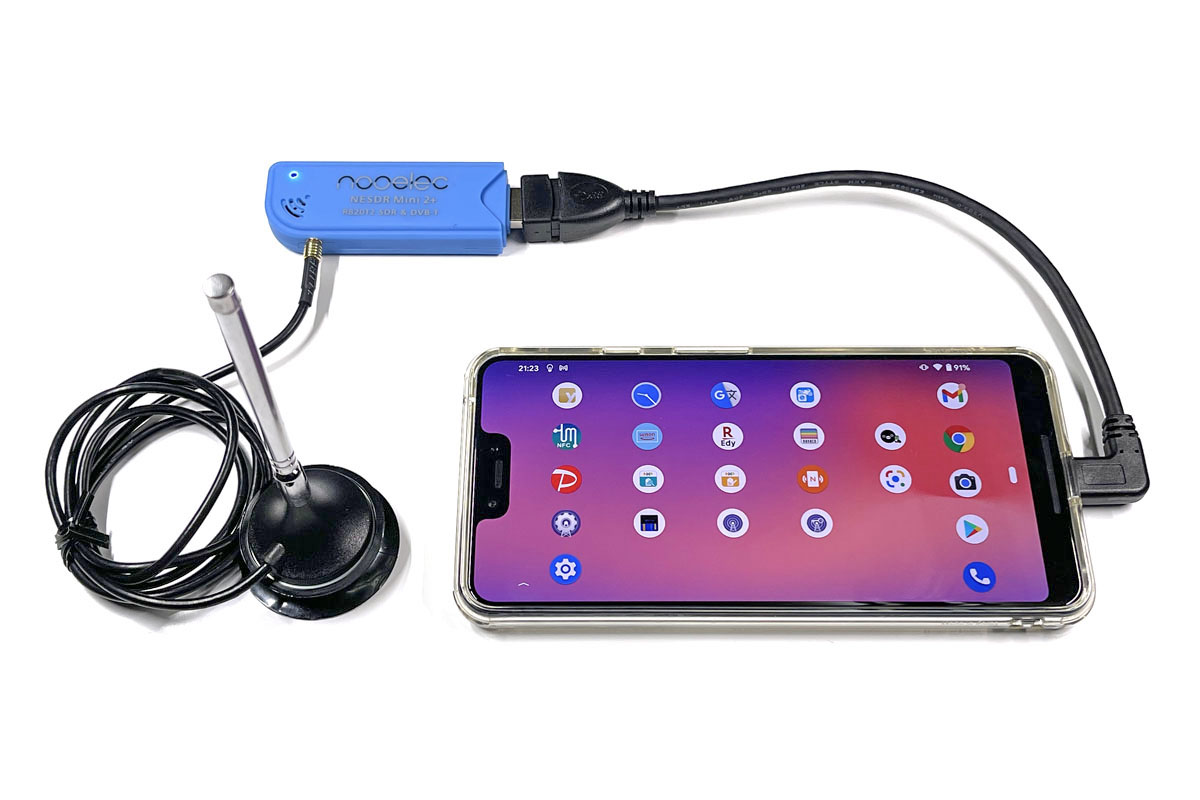 Androidで災害対策するならソフトウェアラジオかも!!! - ケータイ Watch