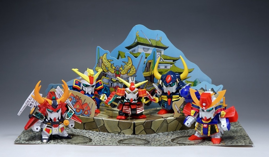 元祖SDガンダム 武者五人衆 武者ゼータガンダム SDガンダム 5体セット