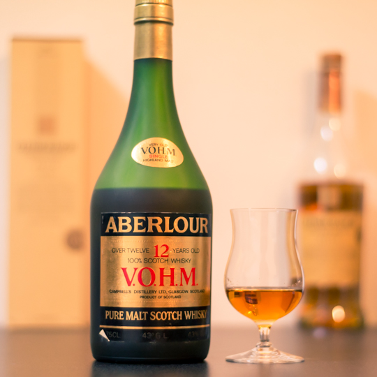 アベラワー 12年 オフィシャル1980年代 V.O.H.M.表記 | 酒は人生の妙薬