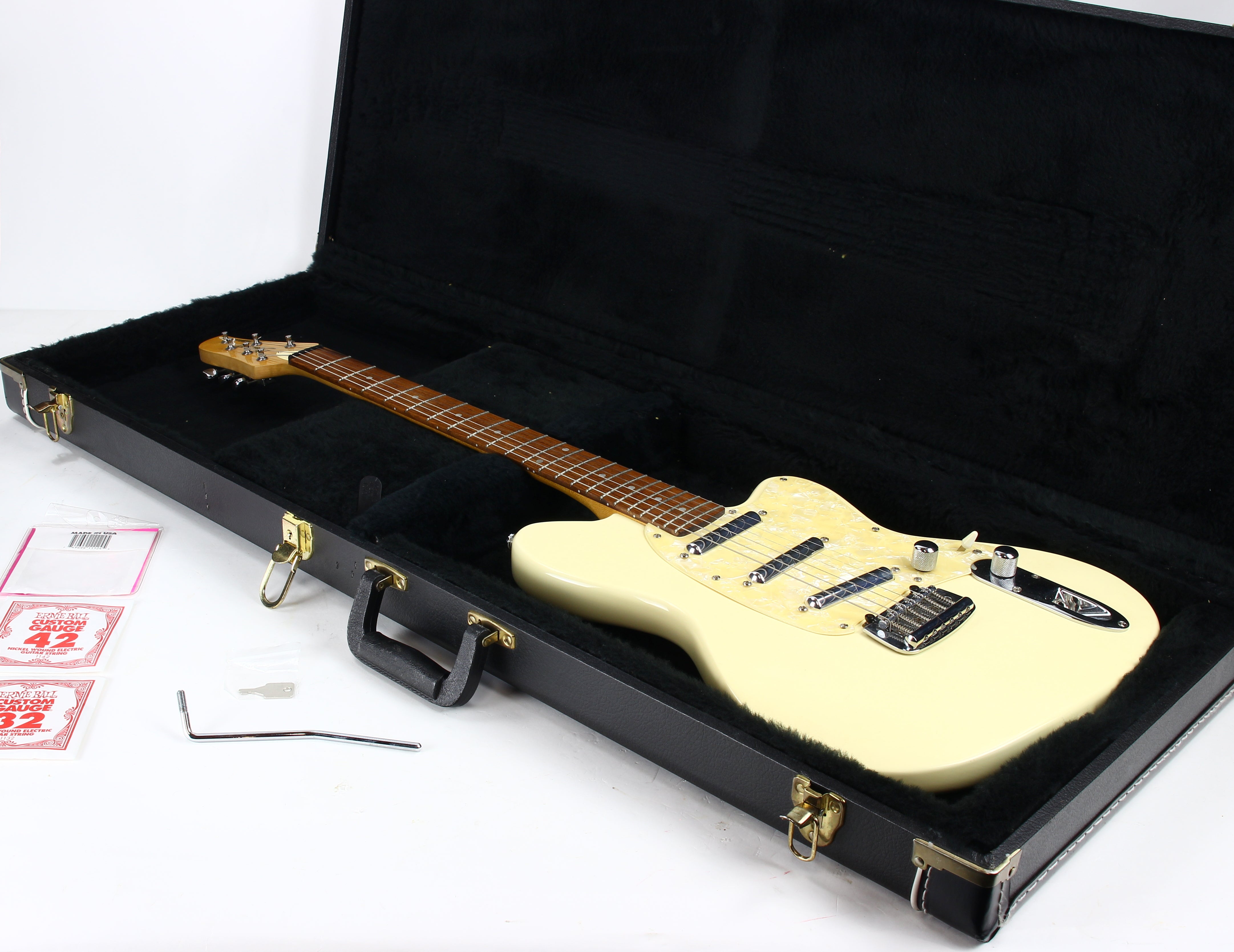 1990s Ibanez Talman TC630 White Ivory with Hardshell Case – Kansas
