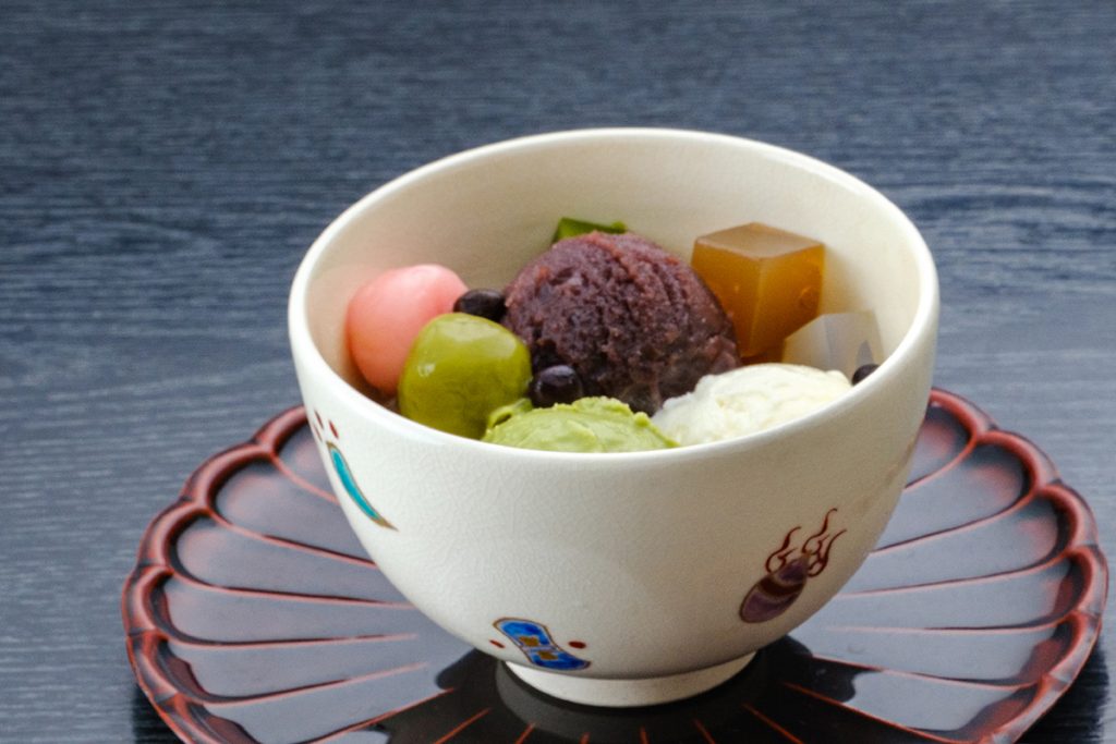 名水仕込みのあんみつで幸せ気分。且座の春のあんみつフェア 3/1～4/30