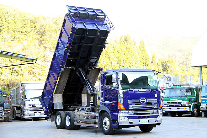 H20年式 日野グランドプロフィア 22t深ダンプ - 中古 大型ダンプ