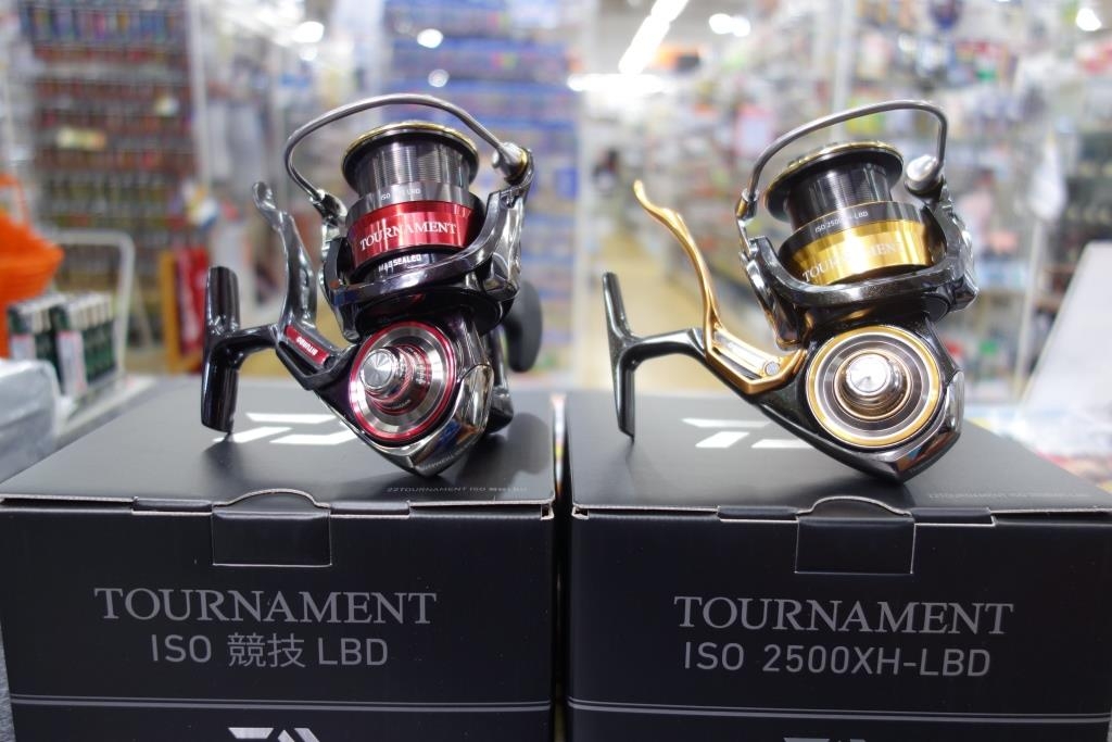 この秋大注目のリール『ダイワ 22'トーナメントISO LBD』入荷致しまし