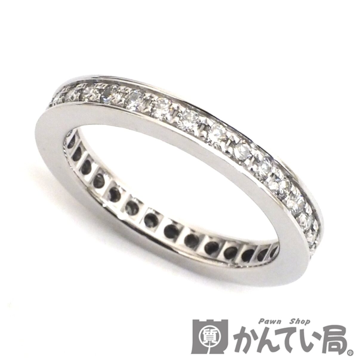 モーブッサン】MOUBOUSSIN ダイヤモンド フルエタニティリングの高価