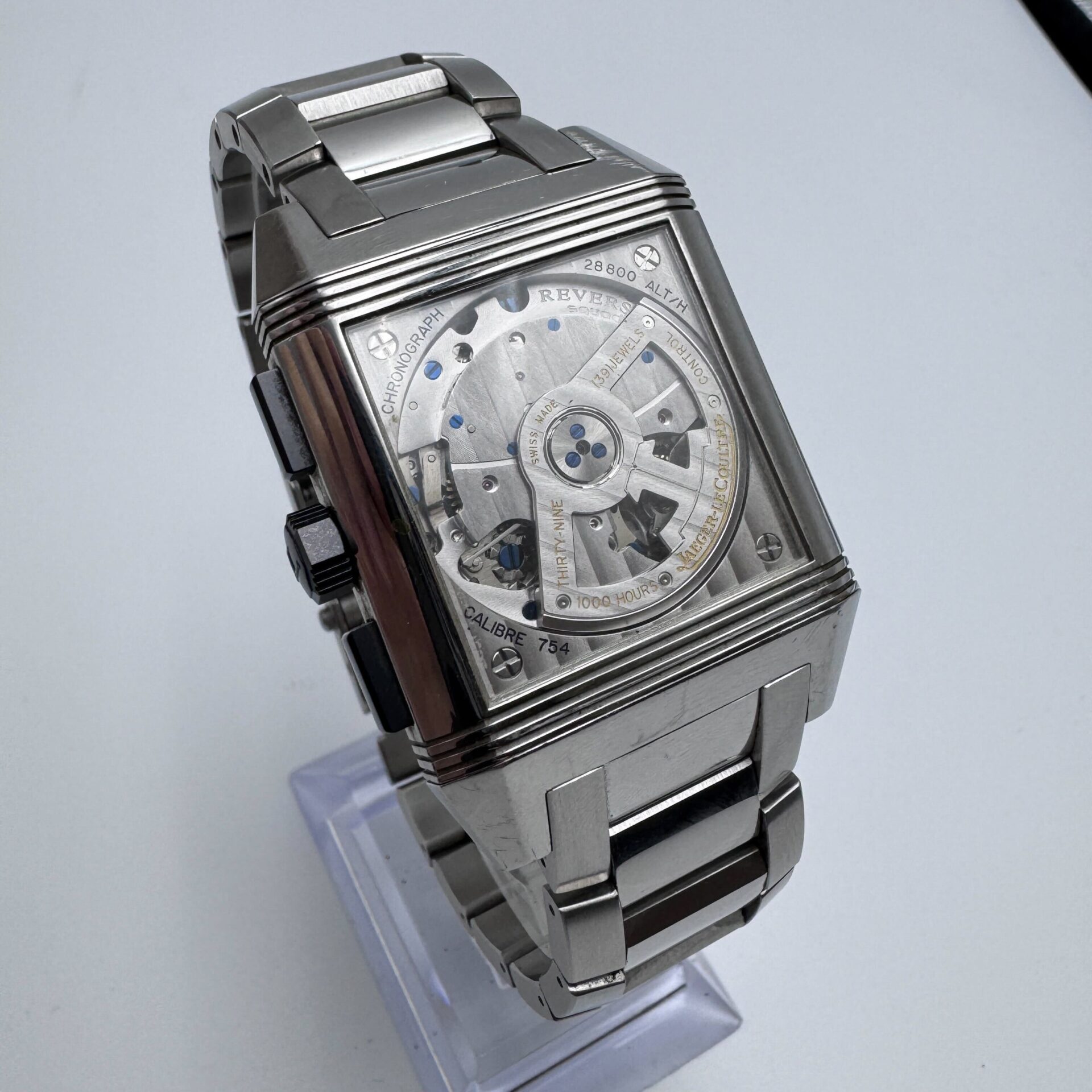 ジャガー・ルクルト】 レベルソ スクアドラ クロノグラフGMT/Q701867P