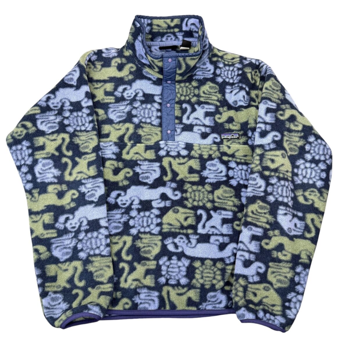 古着】Patagonia クリーチャー柄 スナップT フリースジャケット の買取