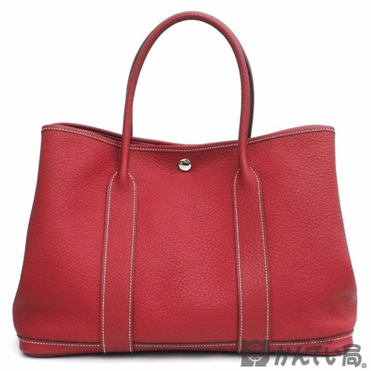 HERMES】エルメス ガーデンパーティ 36 ヴァッシュカントリー素材を