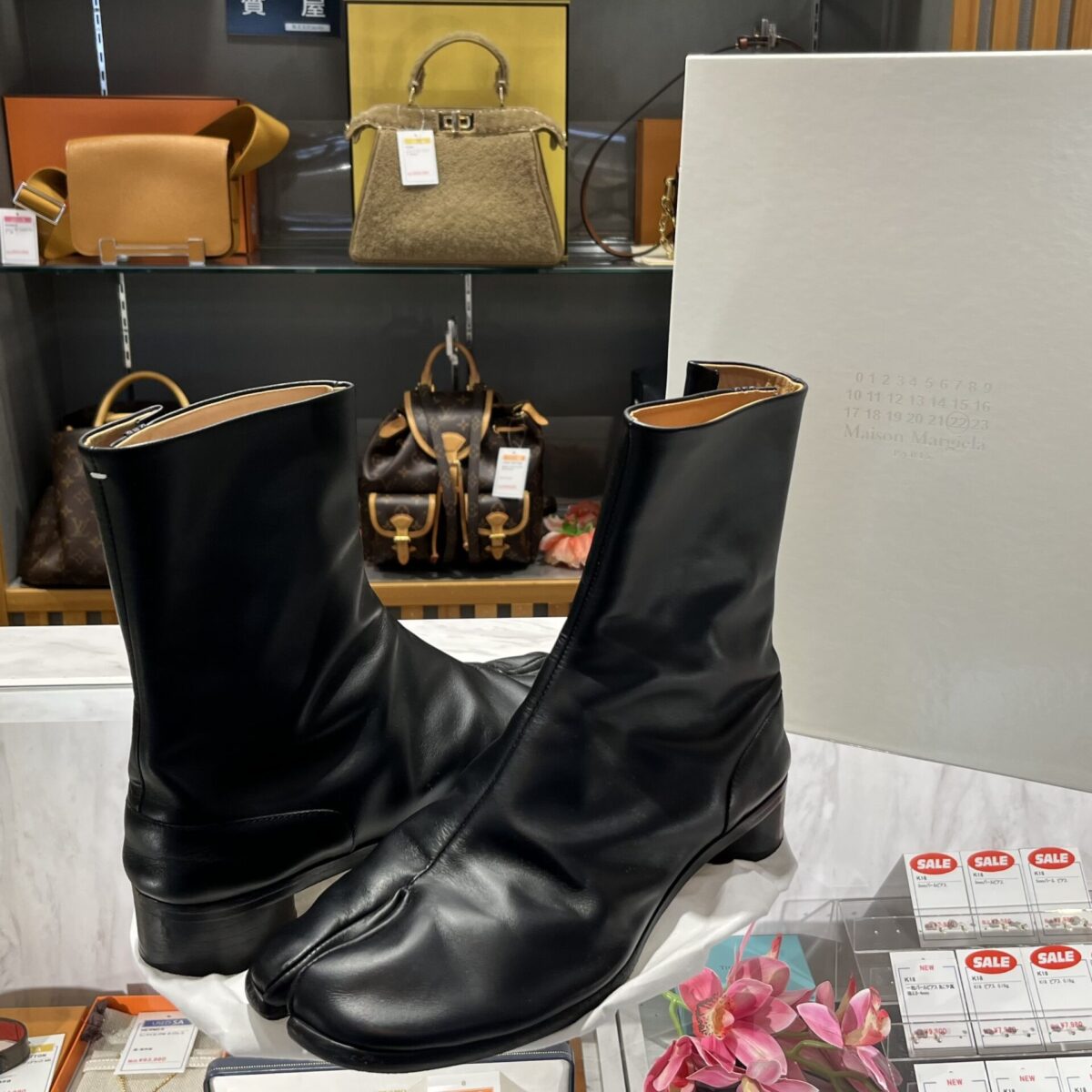 Maison Margiela】メゾンマルジェラ 足袋ブーツ買取！希少な3cmヒール