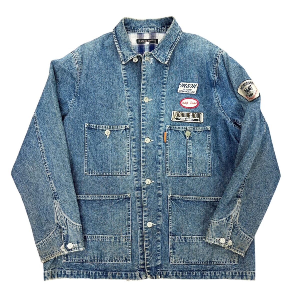 希少コラボ】NEIGHBORHOOD × M＆M × NGAP デニムカバーオールをお