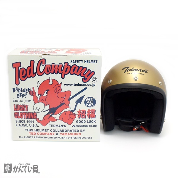 ☆美品 TEDMANS テッドマン ヘルメット グローブ TMH11 サイズ M 57-58