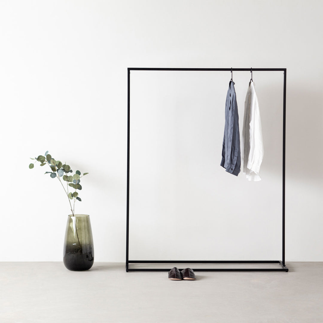 価格を見直しました】シンプル アイアン ハンガーラック W90 / W120