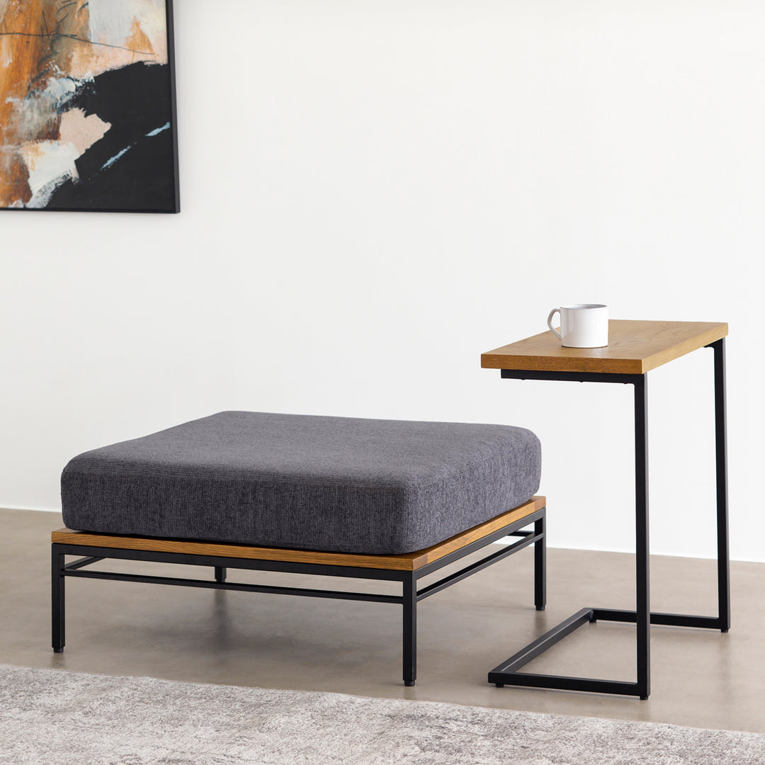 Wood × Steel コンビネーションソファ Ottoman – KANADEMONO