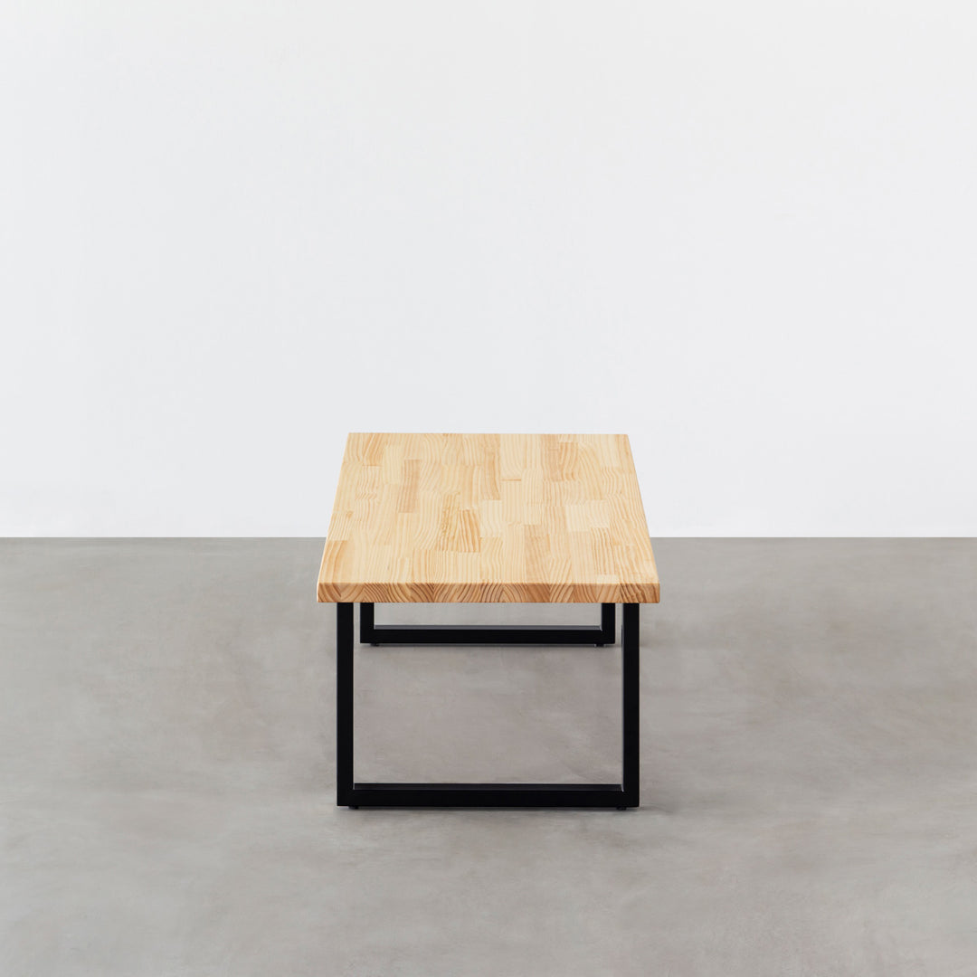 THE LOW TABLE / パイン × Black Steel – KANADEMONO