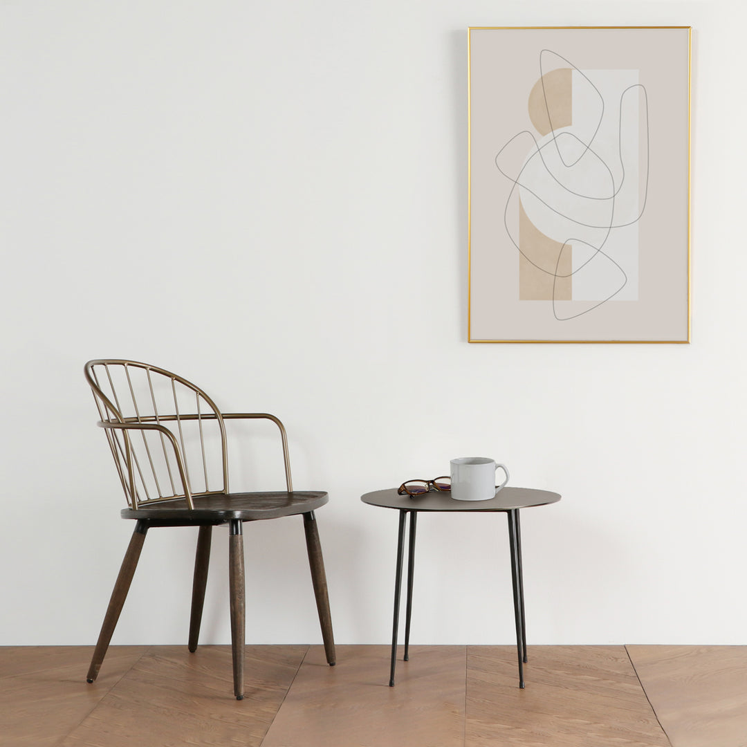 Vintage Style Steel Wire Chair – KANADEMONO
