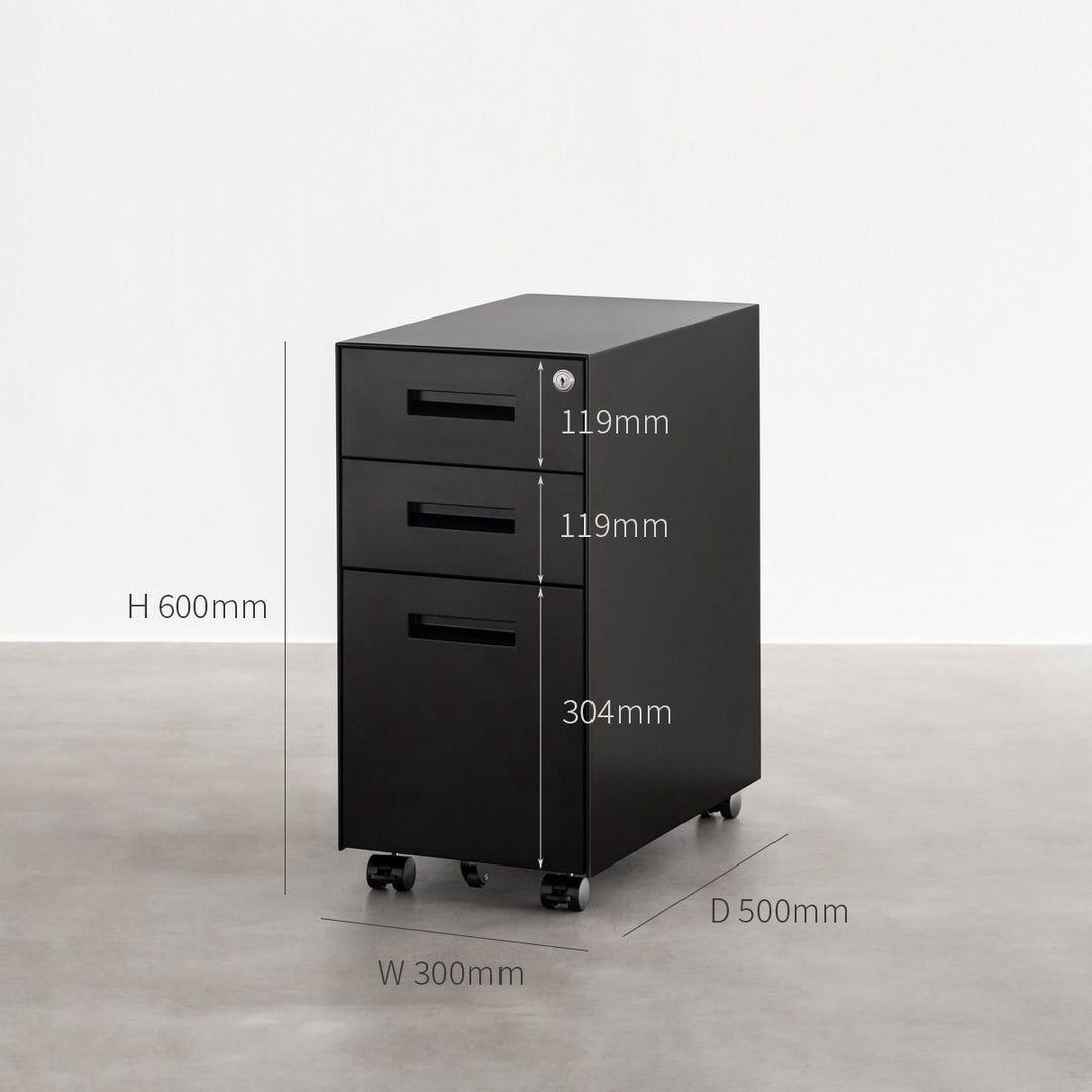 Simple - Office スリム キャビネットワゴン – KANADEMONO