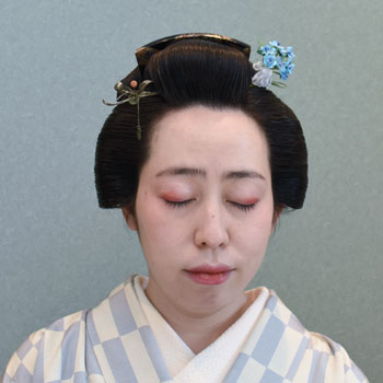 日本髪図鑑 208 結綿