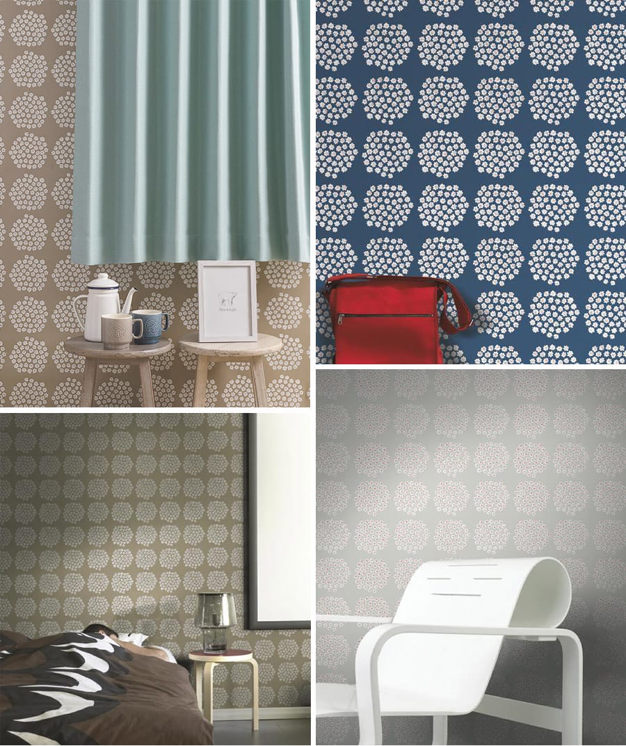 輸入壁紙 marimekko マリメッコ「PUKETTI プケッティ」｜壁紙・クロス